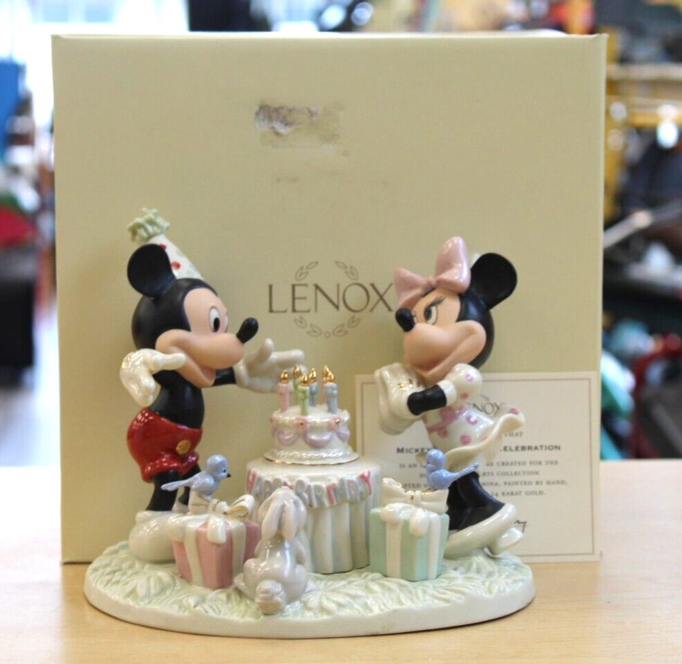 ☆美品☆箱入り☆LENOX☆ハッピーバースデー☆バースストーン ☆美品☆箱入り☆LENOX☆ハッピーバースデー☆バースストーン