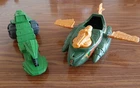 1980s Mattel He-Man MOTU Wind Raider and Road Ripper Vehicles Incomplete Vintage