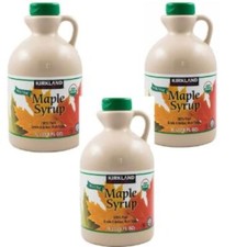 Kirkland Organic Maple Syrup Kosher 33.8 oz - SUPER FRESH 3 Pack