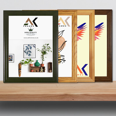 A4 A2 A3 A1 A5 SCHWARZ Bilderrahmen NUSSBAUM Poster Home Foto EICHE Rahmen MAHAGONI