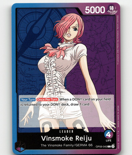 ワンピース カードゲーム 2024 ONE PIECE Vinsmoke Reiju #069 One Piece 2024 PSA 10 Vinsmoke Reiju OP06-069 Flagship April