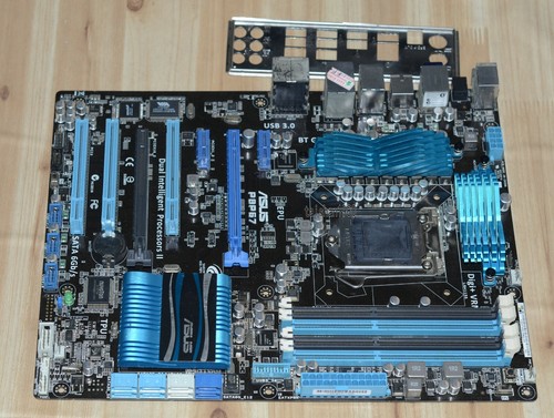 ASUS P8P67 Motherboard LGA1155 Chipset Intel P67 DDR3+I/O baffle