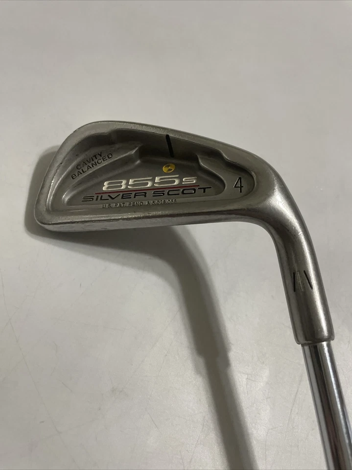 Tommy Armour 855s Silver Scot Cavity Balanced 4 Iron Tour Step 2 S eje de acero Foto 2 de 4