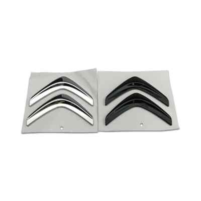 For Citroen Picasso Elysee's Car Rear Emblem Trunk Double Badge Stickers