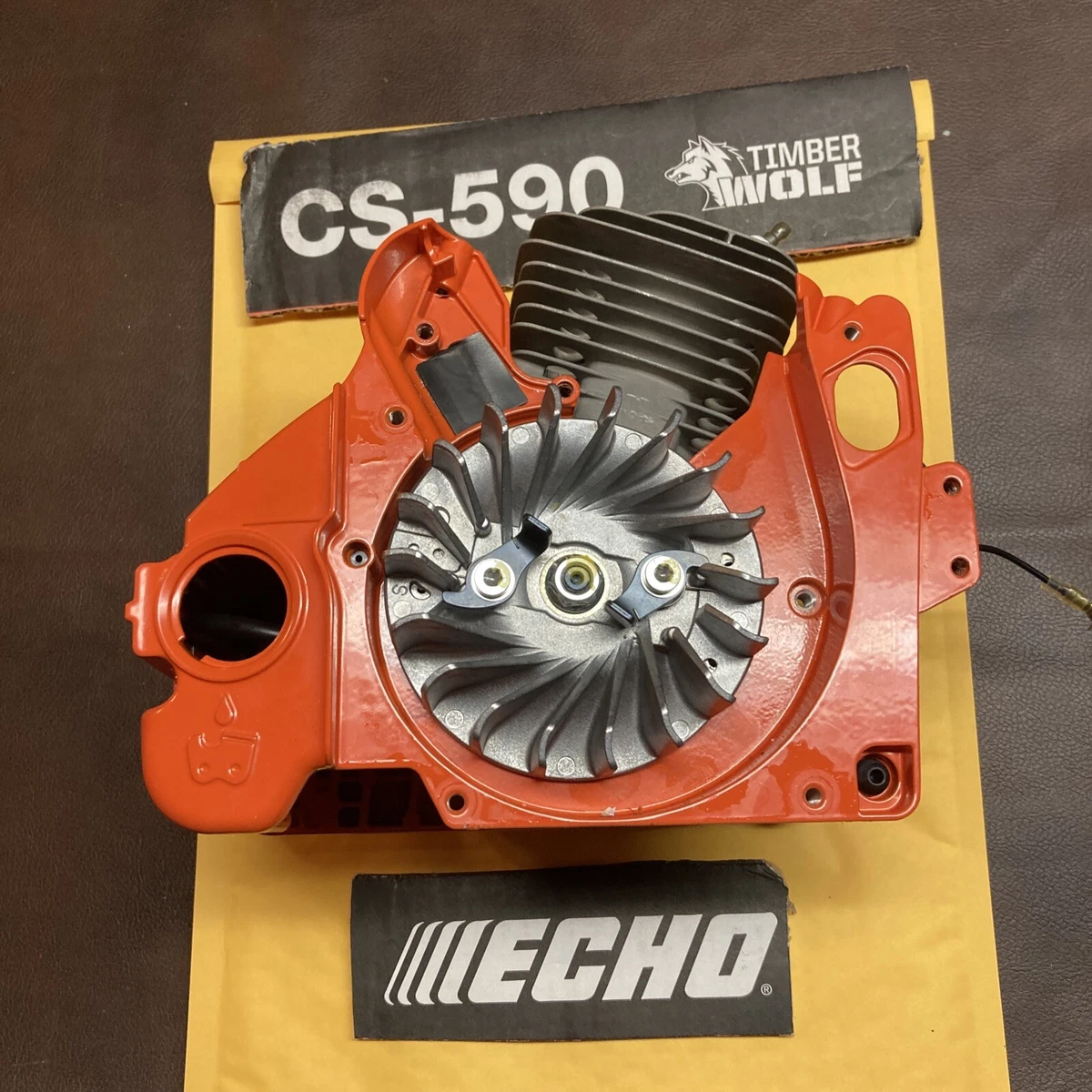 NEW Genuine OEM ECHO CS 590 CS 590 TIMBER WOLF CHAINSAW Engine Powerhead Motor