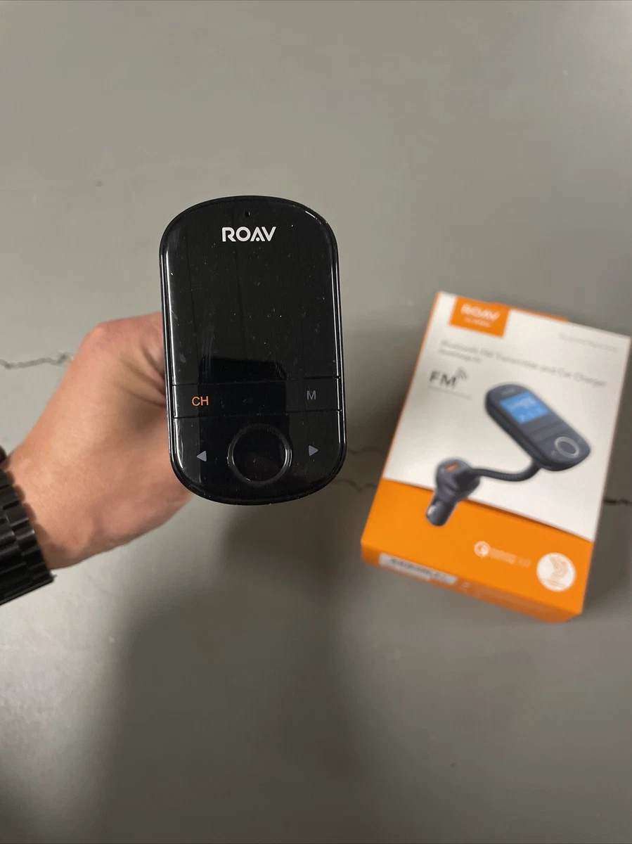 Anker ROAV SmartCharge F3 Gooseneck Bluetooth Wireless FM