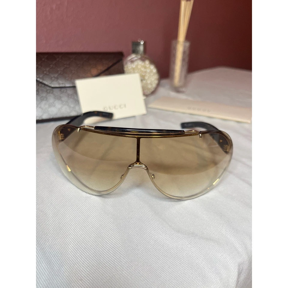 Óculos de sol GUCCI Aviator Shield  