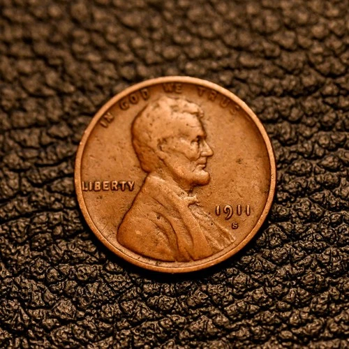 (ITM-7780) 1911-S Lincoln Cent ~ Very Good+ (VG+)  Cndtn ~ COMBINED SHIPPING!