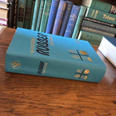 The Vanderbilt Rubber Handbook 1978 Blue Hardcover Book Edited by Robert Babbit