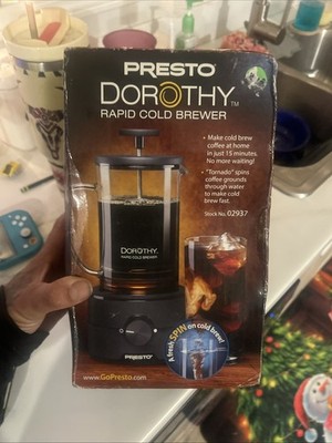 Presto Dorothy Rapid Cold Brewer - New In Box