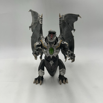 Mega Bloks Metal Ages Platinum Armor Dragon Thoron 9625 Figure