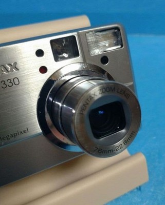 PENTAX Optio 330 Compact Digital Camera Tested Silver with