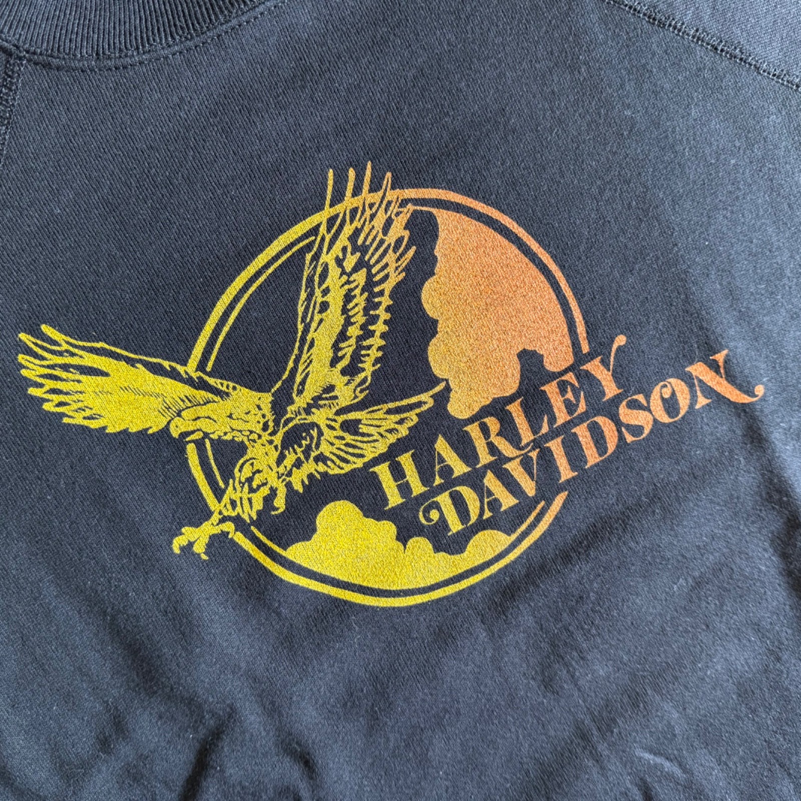 DEADSTOCK VINTAGE 80s HARLEY DAVIDSON BIKER MOTORCYCLE SWEATSHIRT SZ S T-SHIRT