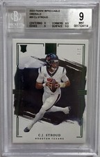 2023 Panini Impeccable - Emerald #65 C.J. Stroud Rookie Card /5 - Texans