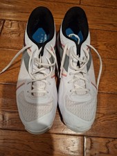 Diadora Pickleball Tennis Shoes Trofeo AG Men’s US 13.5 White/Black/Blue/gray