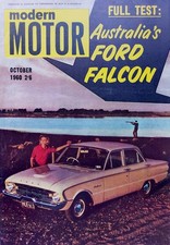 Modern Motor Magazine Oct 1960 Ford XK Falcon Launch