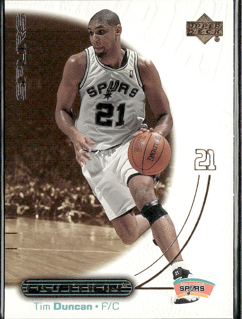 2000-01 Upper Deck Ovation #48 Tim Duncan