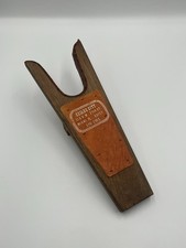 vintage wooden boot jack solid wood leather p...