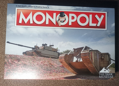 Monopoly: Das Panzermuseum Brettspiel - 100% vollständig mit Anleitung