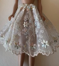Vintage Mattel  s Barbie  s Embroidered Half Slip Original Patina 5