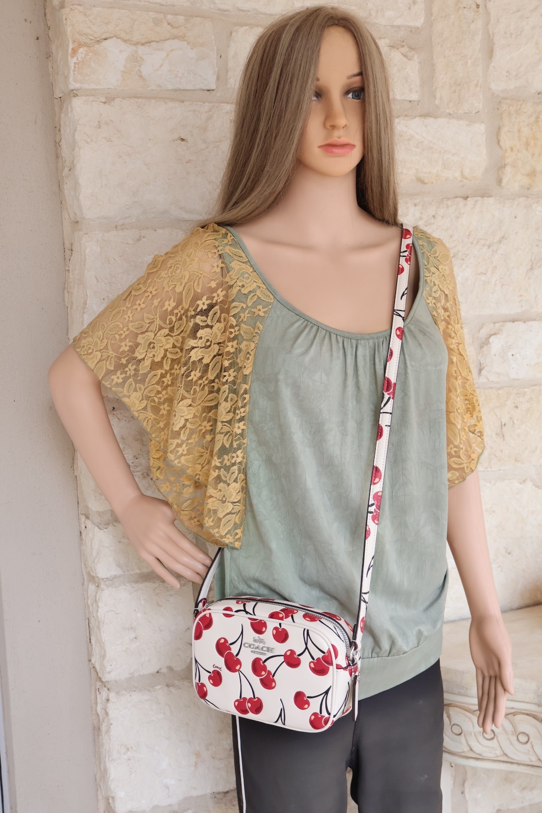 NEW Coach Chalk multi Cherry  Print (red)  SV/Chalk multi Choose from 9 Options image 3