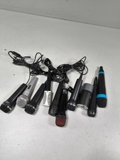 Lot of 10 Various Brands Microphones - Used, Working