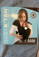 Baby K'tan Original Baby Carrier, Heather Grey, Size Small