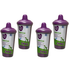 Sippy Cups, Purple, Lot of 4, by Parents Choice