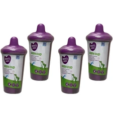 Sippy Cups, Purple, Lot of 4, by Parents Choice