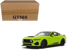 2025 Ford Mustang RTR Spec-3 Lime Green 1/18 Model Car GT Spirit