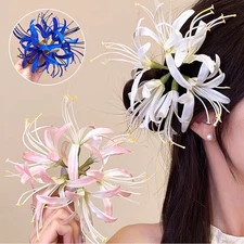 Hair Accessories Big Flower Duckbill Clip Beach Holiday Bangs Side Clip Y2K ☾