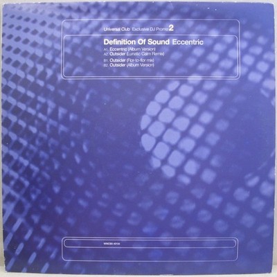 Definition Of Sound - Eccentric, 12'', (Vinyl)