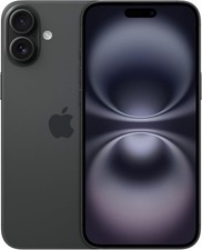 NEW Apple iPhone 16 P1us 128GB 5G 6.7"Dual SIM-Free Smartphone Unlocked Black