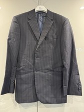 Brooks Brothers Milano 100% Wool Pinstripe Suit 40S / 32 + M&S Wool Waistcoat M