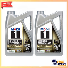 (2 Pack) Mobil 1 Extended Performance 0W-20 Full Synthetic Motor Oil 5 Quarts 55.35 per gallon