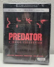 PREDATOR 4-MOVIE COLLECTION Brand New 4K ULTRA HD BLU-RAY DIGITAL