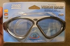 Zoggs Vision Swimming Mask 180 Degrees Black N Grey See All Pics Description