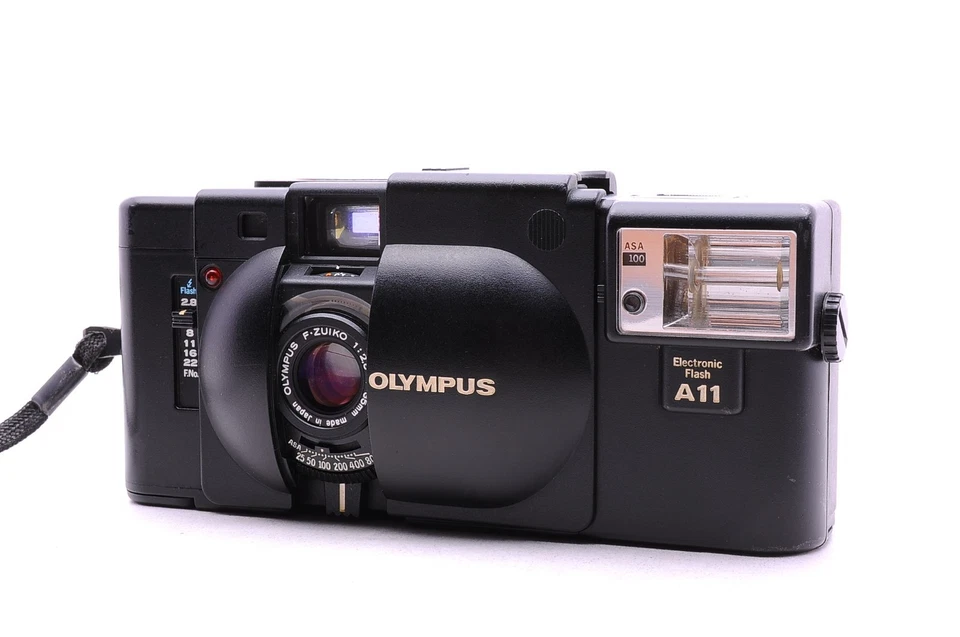 [No US Extra Duty / Tested / N-MINT] Olympus XA A11 35mm Film Camera from JAPAN - Image 2 of 4