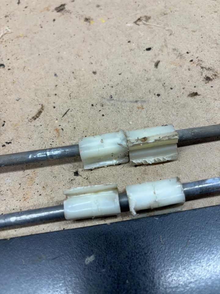 1968 1972 Cutlass Malibu 442 Chevelle cerradura de puerta varilla de acoplamiento conjunto de pares de barras OEM SS Foto 4 de 4