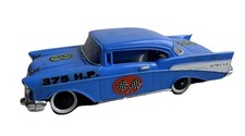 VTG IDEAL MOTORIFIC SLOT CAR 1957  s CHEVY BEL AIR Classic Blue Tested Working