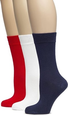 Women Bamboo Soft Seamless Dress Socks, 3 Pairs, Size: 5-8/9-11, by Hugh Ugoli