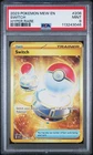 PSA 9 Switch 206 Mew Pokemon Card Hyper Rare