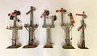 BIG LOT PREWAR GERMAN SEMAPHORE SIGNALS LAMPS PARTS BING CARETTE MARKLIN KBN — photo 1
