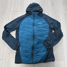 REGATTA Warmloft Mens Black Hooded Jacket Lightweight Puffer