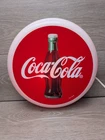 Vintage Coca Cola Lighted Wall Sign 12” 1994 Coke Works