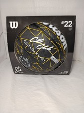 “NEW” WILSON CAITLIN CLARK #22 SIZE 5 27.5” SIGNATURE ROOKIE BASKETBALL IN BOX