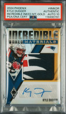 2024 PHOENIX #IIMKDR KYLE DUGGER INCREDIBLE INKED MT-GOLD PSA AUTHENTIC AUTO 10