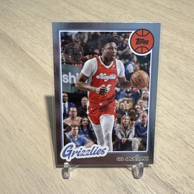 GG Jackson 2025-26 Topps Basketball 45th Anniversary Foil #80BK-34 Grizzles