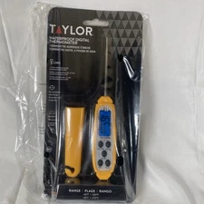 Taylor 9848Fda 6" Lcd Digital Food Service Thermometer With -40 To 450 (F)