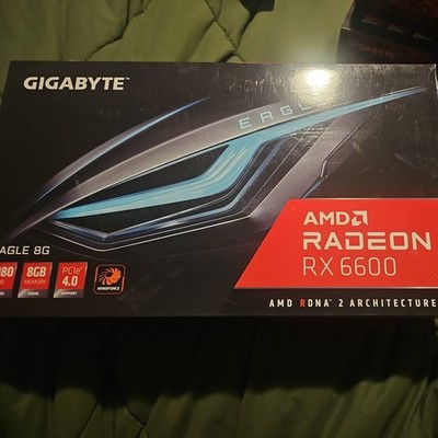 GIGABYTE Radeon RX 6600 EAGLE 8GB GDDR6 Graphics Card